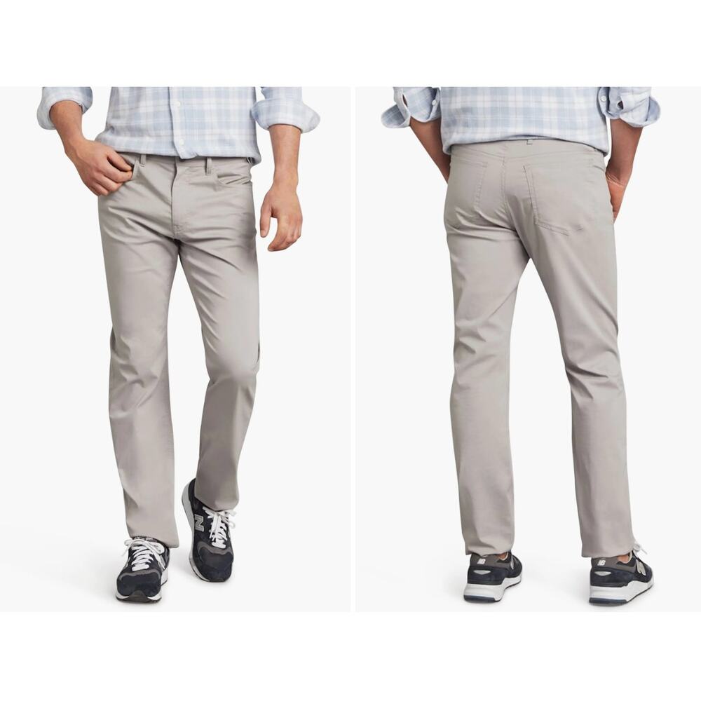 Faherty Movement Five Pocket Slim Straight Leg Performance Pants Size 28